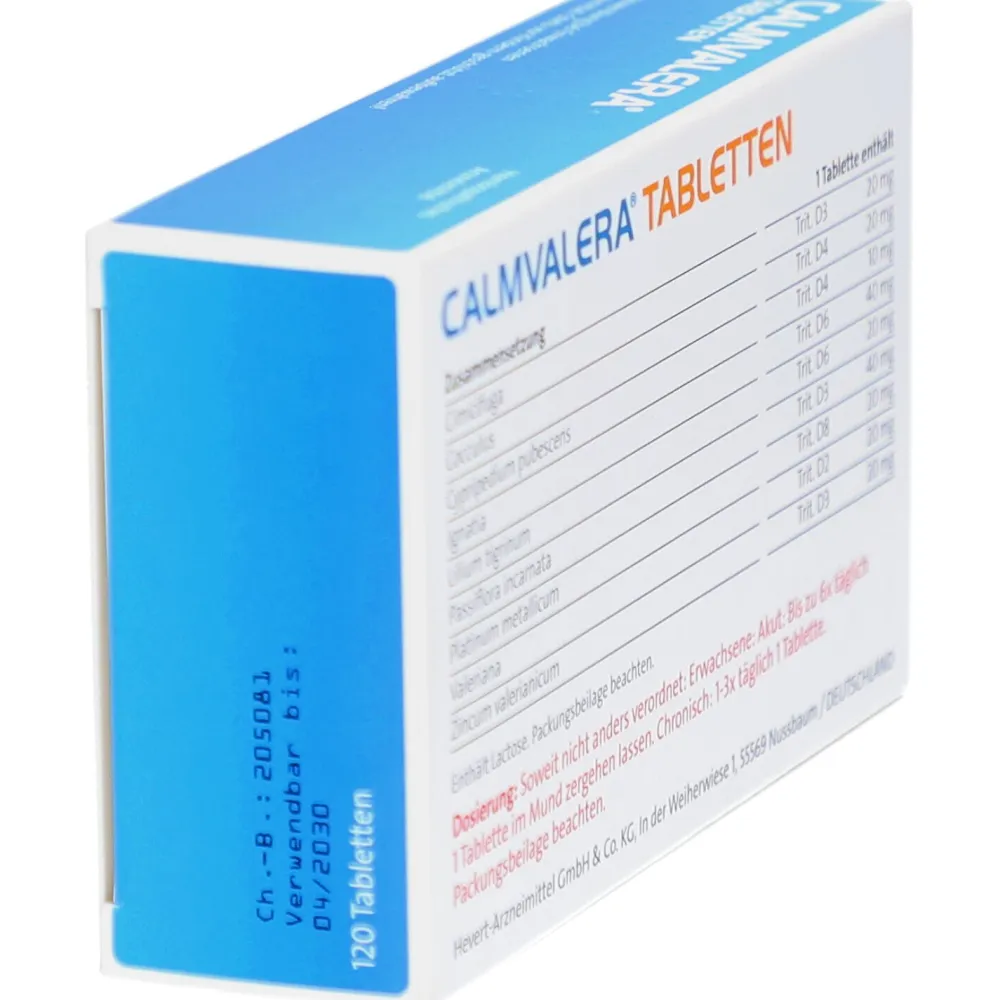 Hevert Calmvalera Tabletten> Clearance