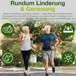 H4H Naturals® Arnika Salbe & Pferdesalbe Gel Linderung bei Knie, Gelenk, Nacken & Muskel> Clearance