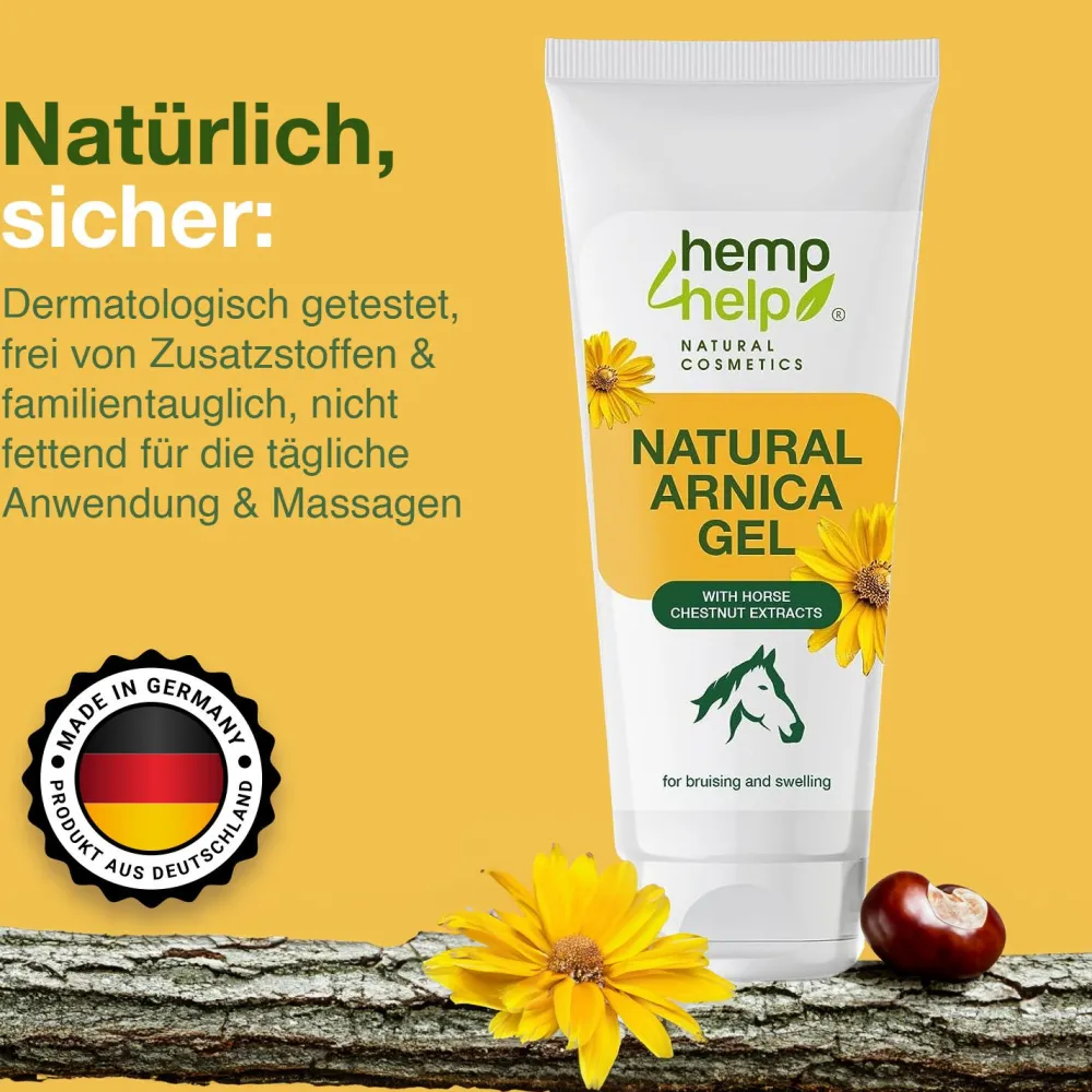 H4H Naturals® Arnika Salbe & Pferdesalbe Gel Linderung bei Knie, Gelenk, Nacken & Muskel> Clearance