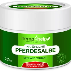 H4H Naturals® Pferdesalbe Extra Stark mit Bio CBD Linderung bei Knie, Gelenk, Nacken & Muskel> Discount