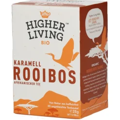 Higher Living™ Bio Karamell Rooibos Tee| Hot