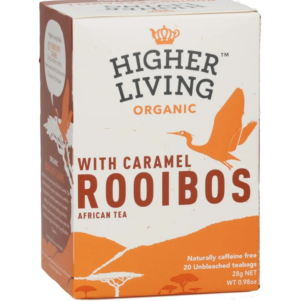 Higher Living™ Bio Karamell Rooibos Tee| Hot