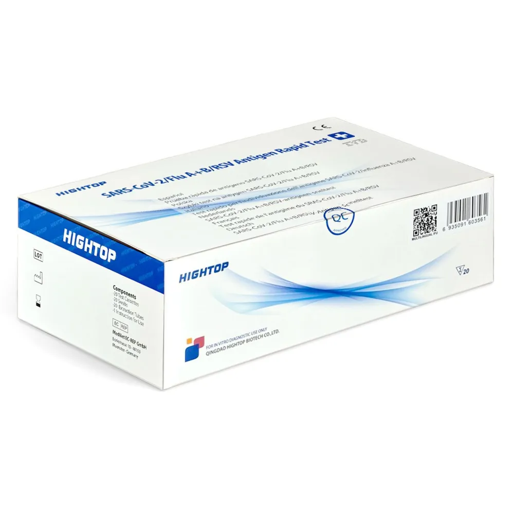 HIGHTOP 4in1 SARS-CoV-2, Influenza A/B, RSV Combo Profi-Schnelltest| Best