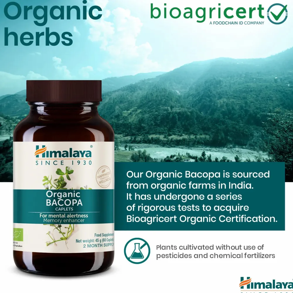 Himalaya Bio-Bacopa (Brahmi)> Online