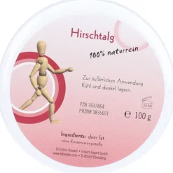 Hirschtalg 100% naturrein| Discount