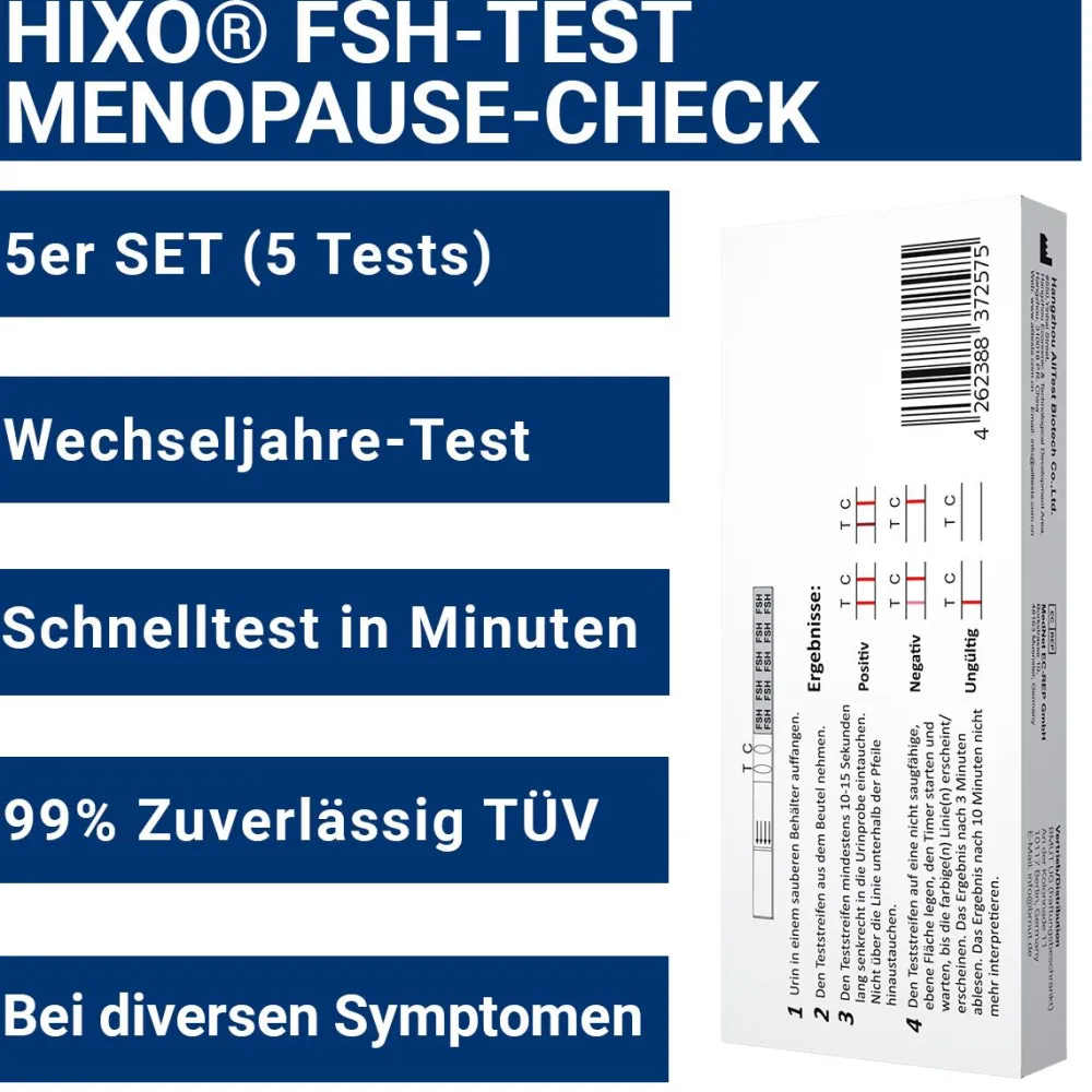 HIXO FSH-Test Menopause| Discount