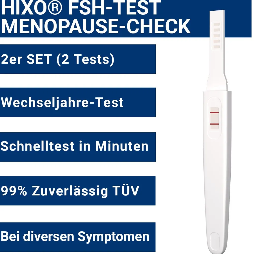HIXO FSH-Test Menopause & Wechseljahre>