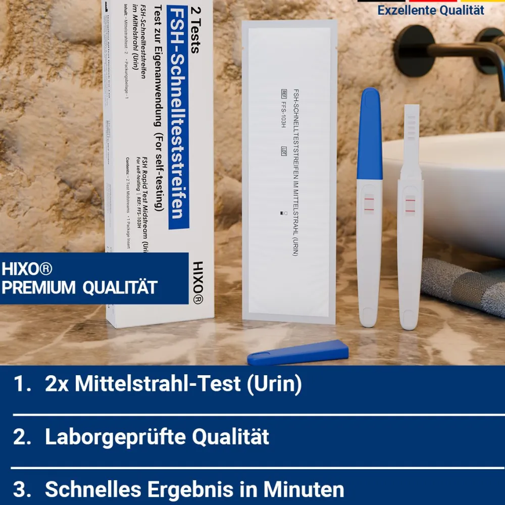 HIXO FSH-Test Menopause & Wechseljahre>