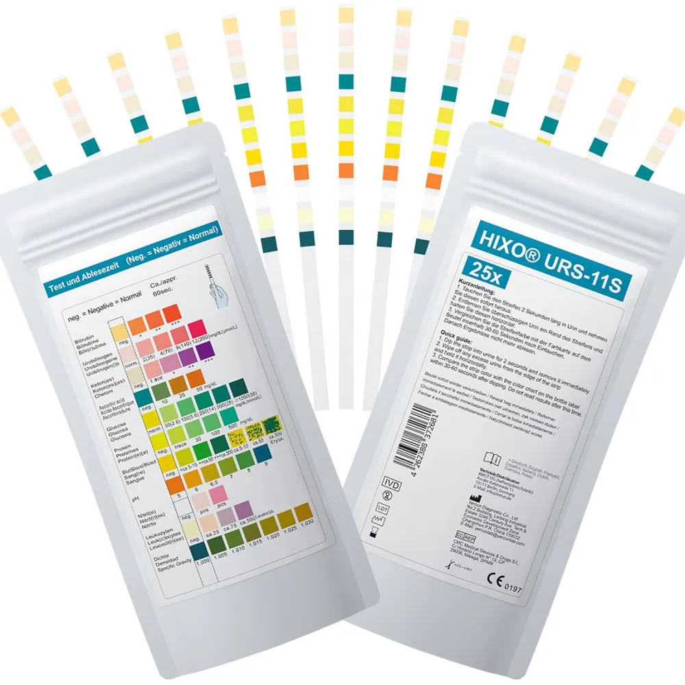 HIXO 11in1 Gesundheitstest Selbsttest Urin-Schnelltest| New