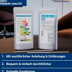HIXO 11in1 Gesundheitstest Selbsttest Urin-Schnelltest| New