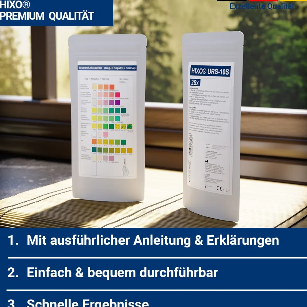 HIXO 10in1 Gesundheitstest Urin| Discount