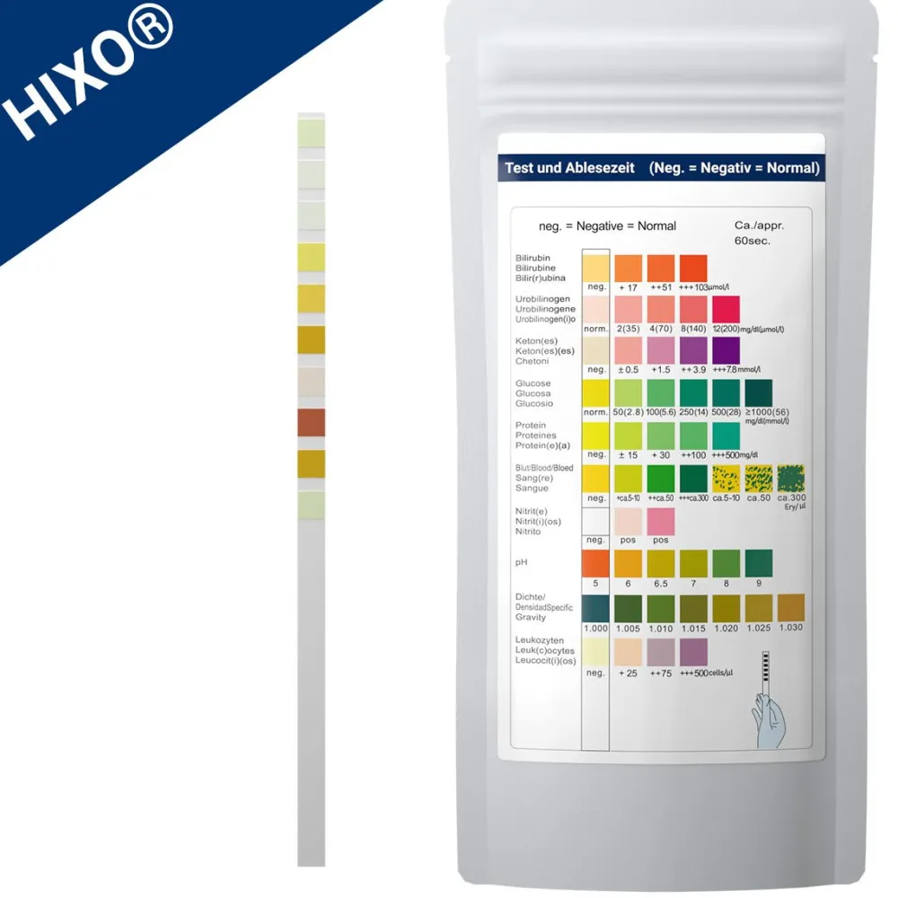 HIXO 10in1 Gesundheitstest Urin| Discount