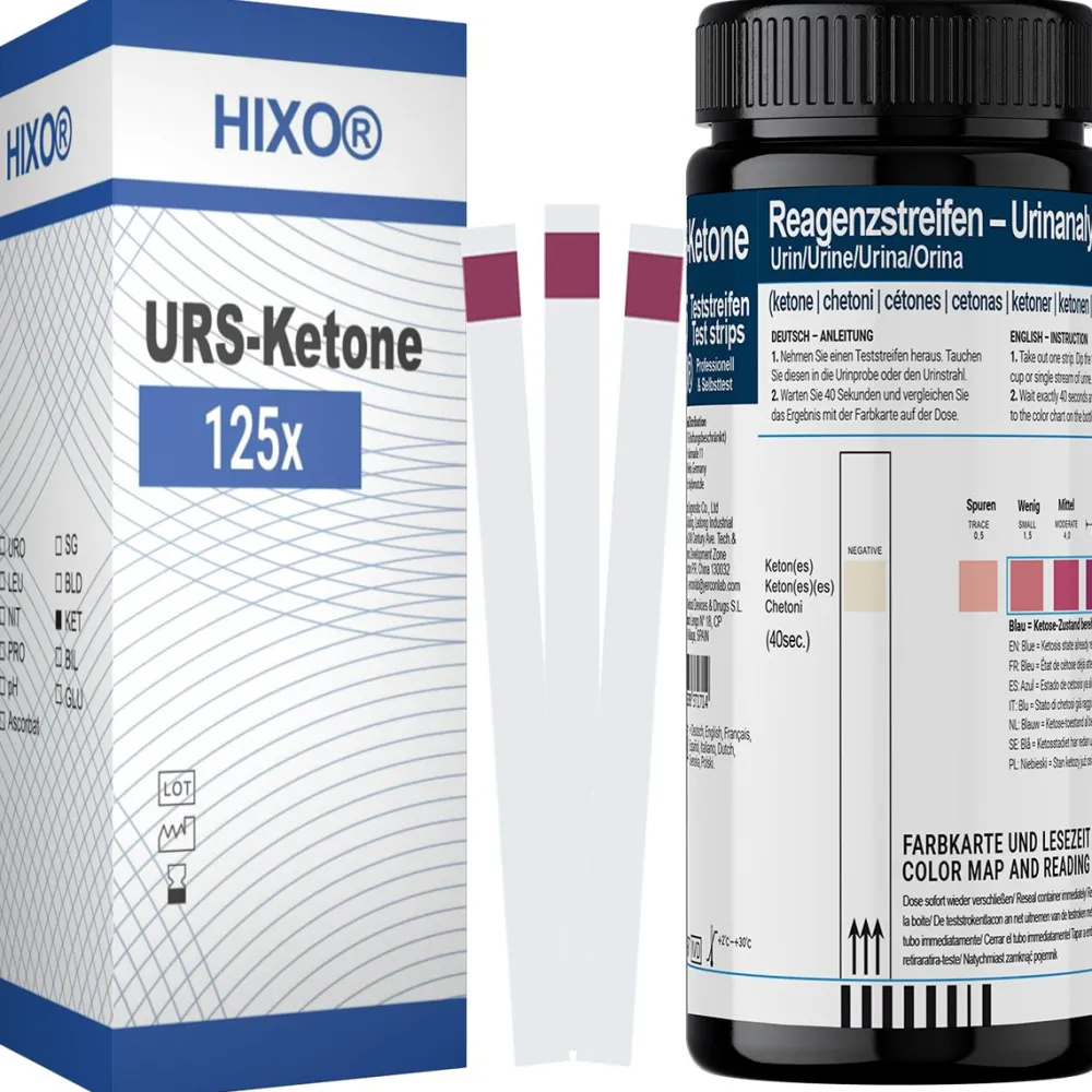 HIXO Ketone Teststreifen Urintest| Outlet