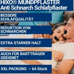 HIXO Mundpflaster Anti-Schnarchen – Extra Stark> Discount
