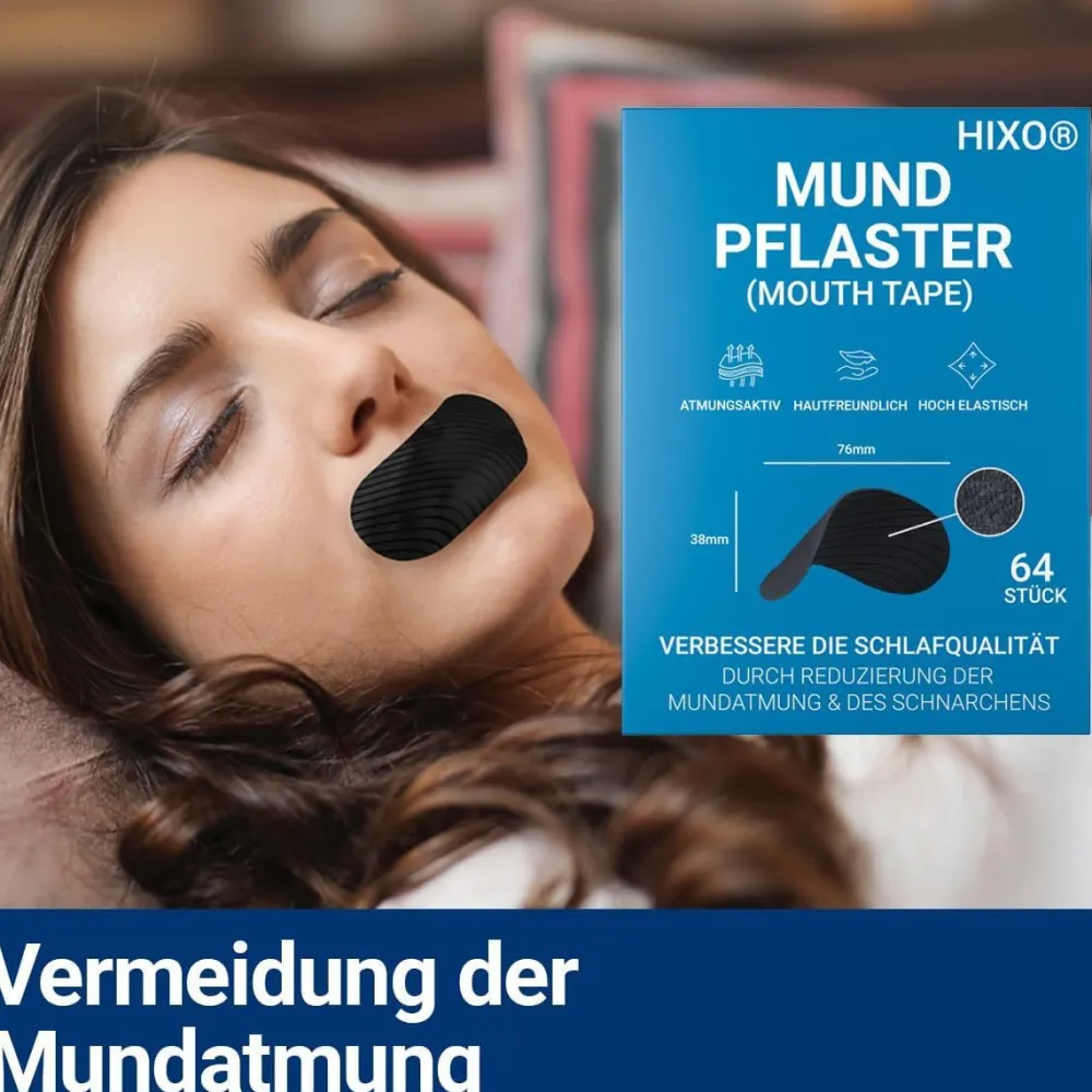 HIXO Mundpflaster Anti-Schnarchen – Extra Stark> Discount