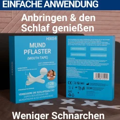 HIXO Mundpflaster Anti-Schnarchen| Outlet