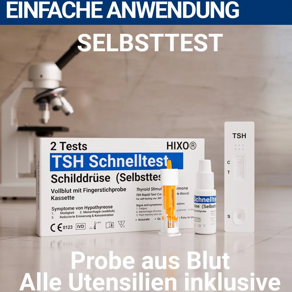 HIXO TSH Schnelltest Schilddrüsenunterfunktion> New