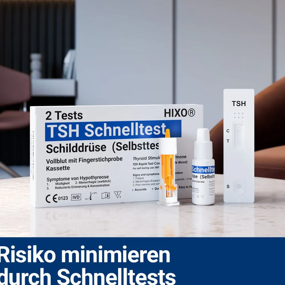 HIXO TSH Schnelltest Schilddrüsenunterfunktion> New
