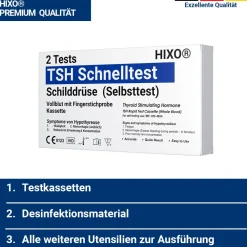 HIXO TSH Schnelltest Schilddrüsenunterfunktion><noscript><img width=