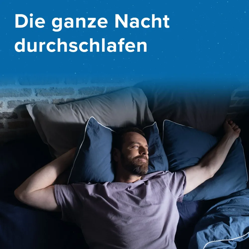 Hoggar® Night Tabletten: Nicht nur einschlafen, sondern durchschlafen. 25 mg Doxylaminsuccinat Schlaftabletten für die Kurzzeitbehandlung von akuten Schlafstörungen|Hoggar Night Discount