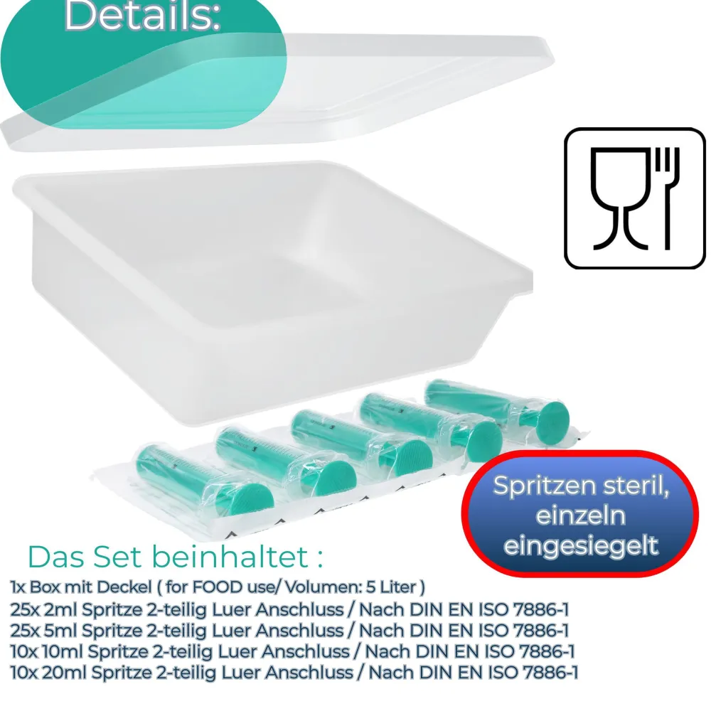 Horn Medical Spritzen-Set MIX in the Box> Best