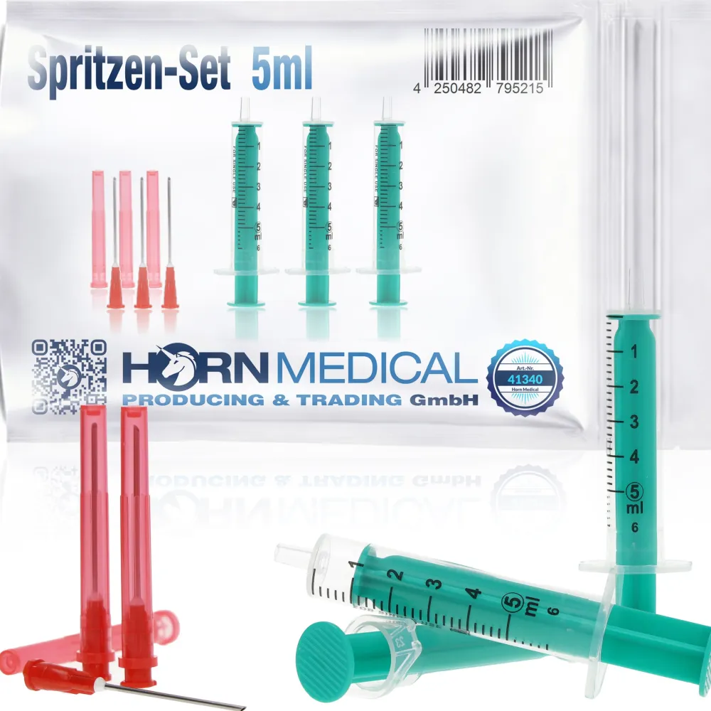 Horn Medical Spritzen-Set 5ml| Best