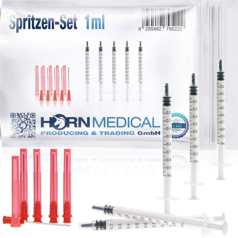 Horn Medical Spritzen-Set 1ml Feindosierspritzen> New