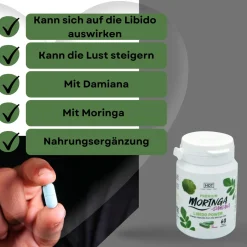 - Moringa Frau Libido Booster|HOT Hot