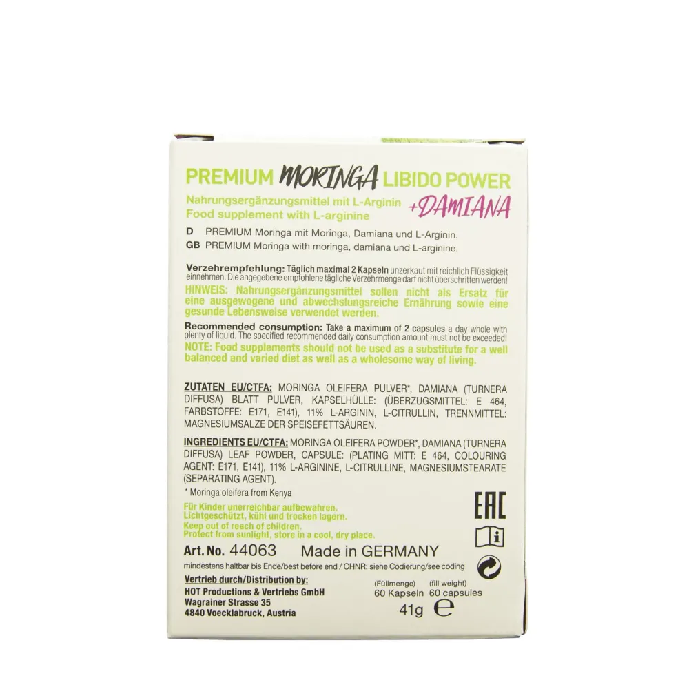- Moringa Frau Libido Booster|HOT Hot