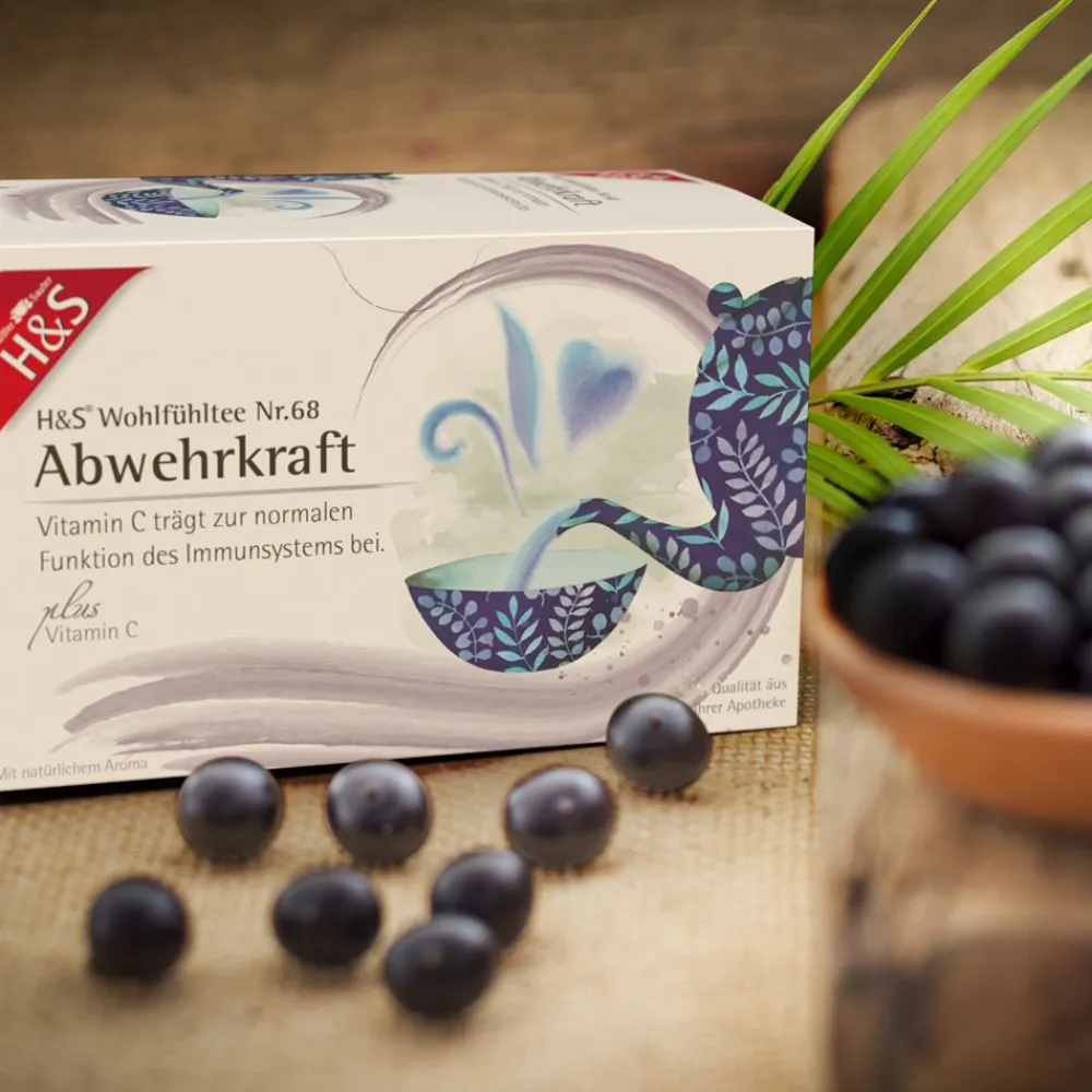 H&S Abwehrkraft mit Vitamin C|H&S Arzneitee Outlet