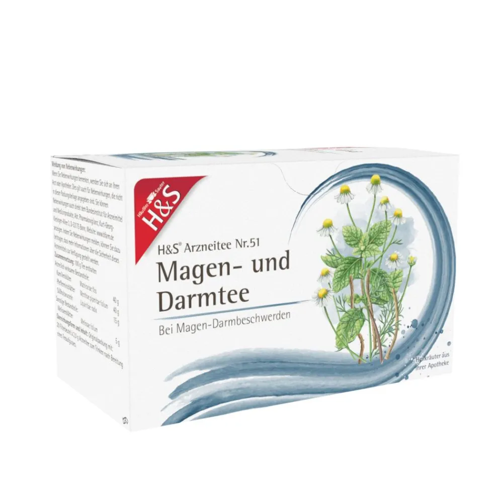 H&S® Arzneitee Nr. 51 Magen- und Darmtee>H&S Arzneitee Hot