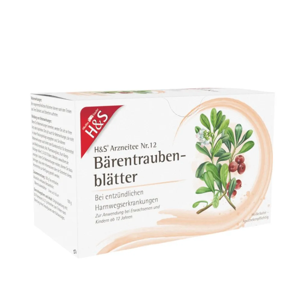 H&S Bärentraubenblätter Nr. 12>H&S Arzneitee Discount