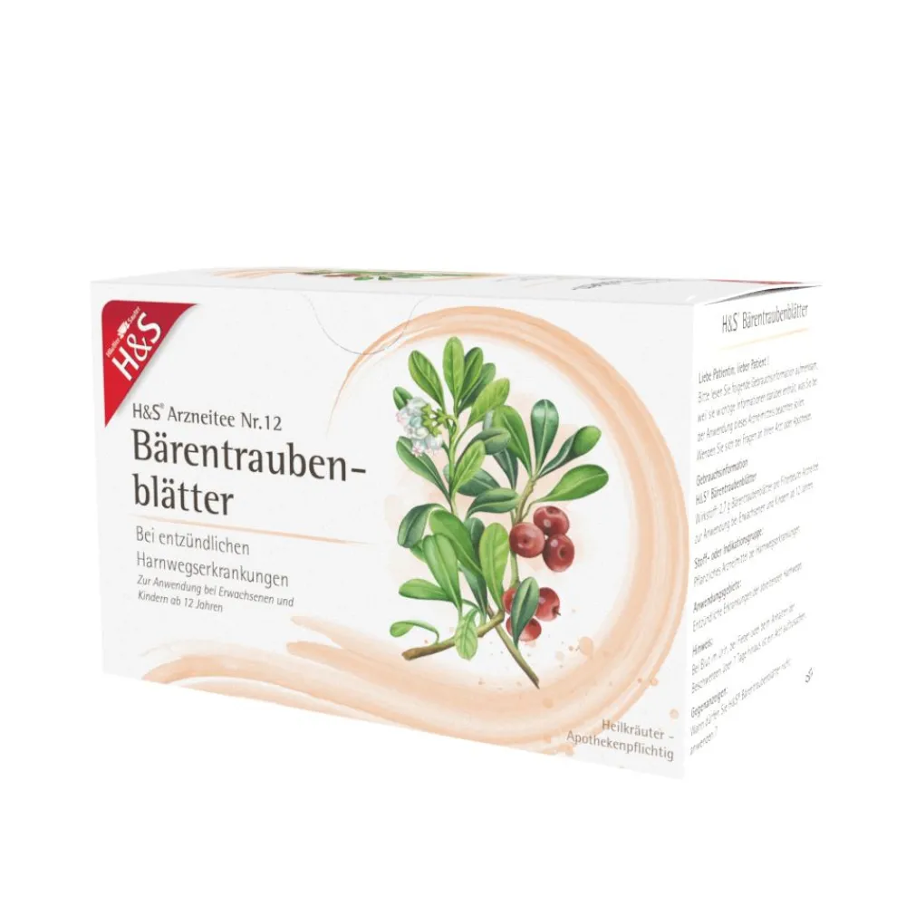 H&S Bärentraubenblätter Nr. 12>H&S Arzneitee Discount