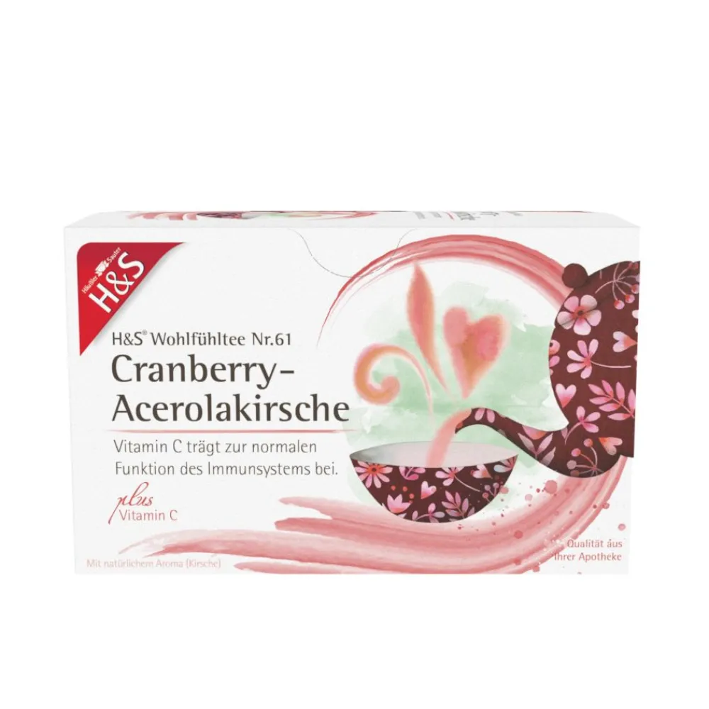 H&S Cranberry-Acerolakirsche|H&S Arzneitee Outlet