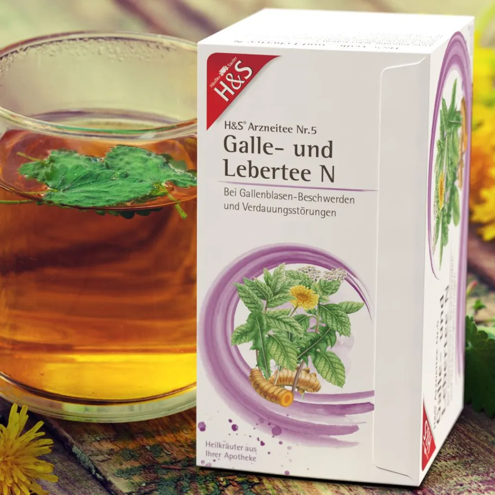 H&S Galle- und Lebertee N Nr. 5|H&S Arzneitee Best