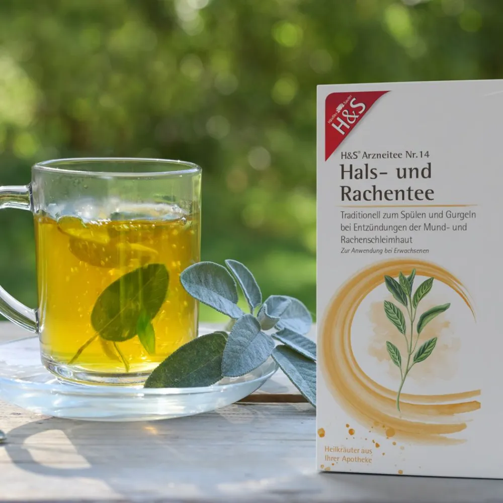 H&S Hals- und Rachentee Nr. 14>H&S Arzneitee Sale