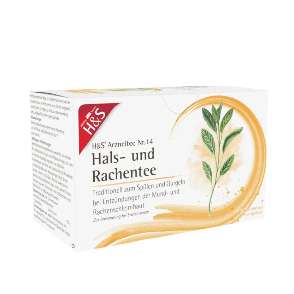 H&S Hals- und Rachentee Nr. 14>H&S Arzneitee Sale