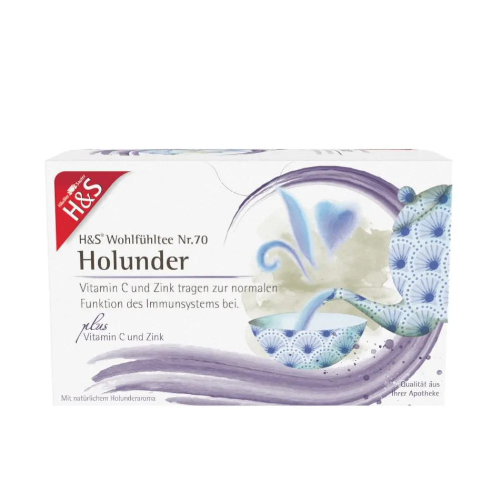 H&S Holunder mit Vitamin C und Zink Filterbeutel>H&S Arzneitee Clearance