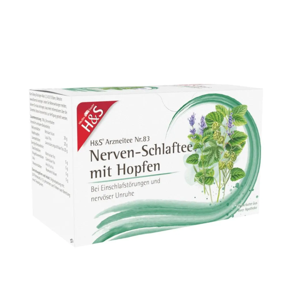 H&S® Nerven-Schlaftee mit Hopfen|H&S Arzneitee New