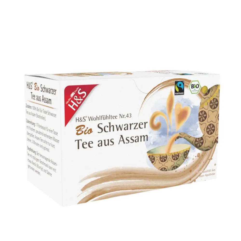 H&S Schwarzer Tee aus Assam|H&S Arzneitee Discount