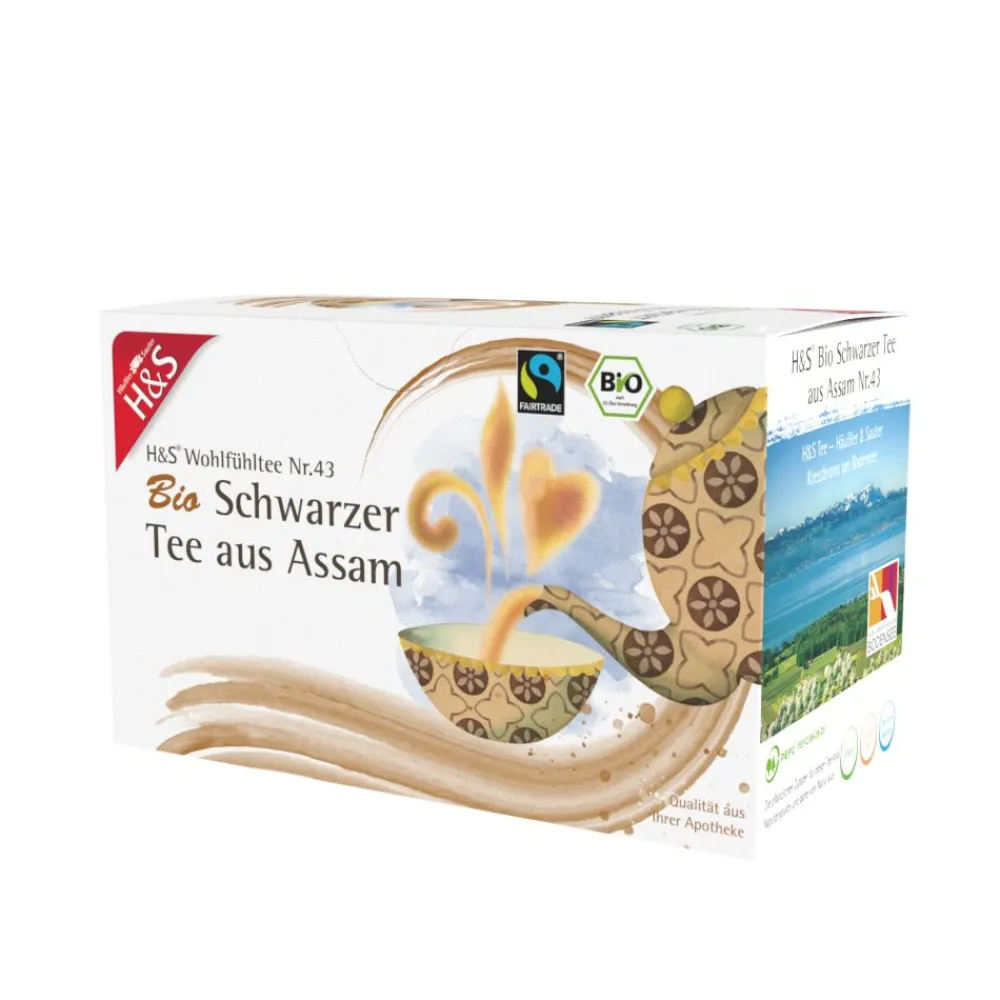 H&S Schwarzer Tee aus Assam|H&S Arzneitee Discount