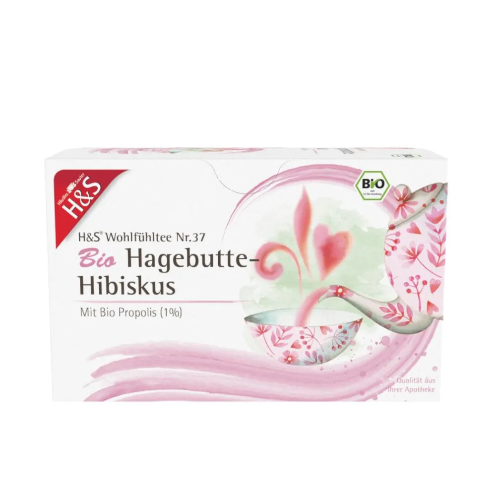 H&S Wohlfühltee Hagebutte-Hibiskus|H&S Arzneitee Outlet