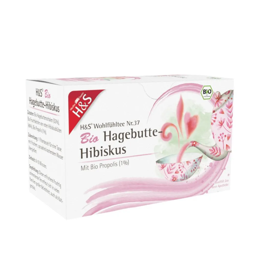 H&S Wohlfühltee Hagebutte-Hibiskus|H&S Arzneitee Outlet