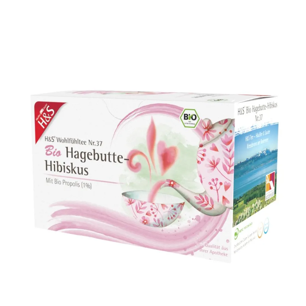 H&S Wohlfühltee Hagebutte-Hibiskus|H&S Arzneitee Outlet