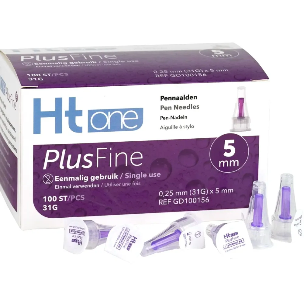 HT One PlusFine 5mm Pen-Nadeln (31G) - 100 Stück|TESTER