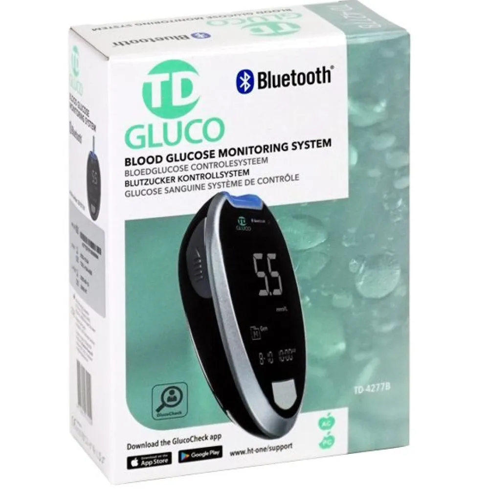 HT One TD Bluetooth Glukosemessgerät Starterpaket>TESTER Hot
