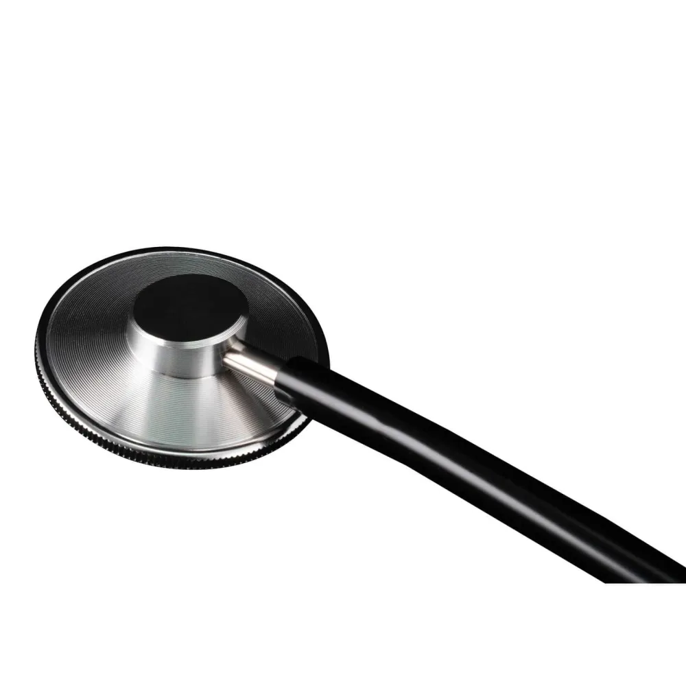 AEROcheck Flachkopf-Stethoskop schwarz|HUM Discount