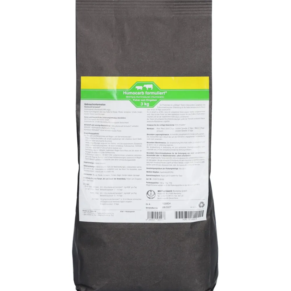 HUMOCARB formuliert Pulver vet. 1 kg> Discount