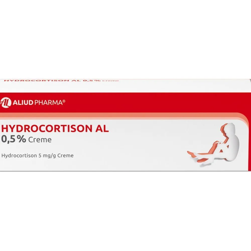 Hydrocortison AL 0,5 % Creme bei allergischen Erkrankungen der Haut>Aliud Clearance