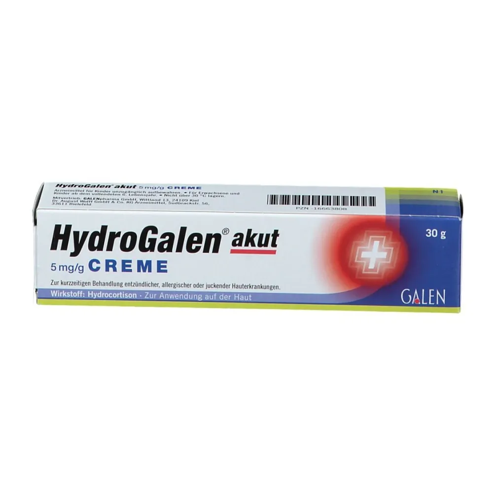 Hydrogalen akut 5 mg/g Creme| Clearance